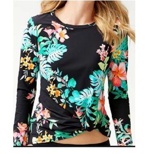 Tommy Bahama Flora Twist Front Rashguard
